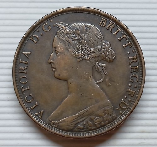 Royaume uni half penny - royaume-uni, 1872