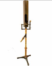 ANTIQUE 1870 SOPHISTICATED RAREST FINEST BUNSEN BURNER EVER MADE SPECTROSCOPY