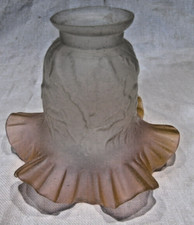 ancienne verrine tulipe