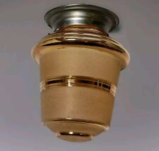 Globe Ancien En Verre Granité