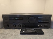 Onkyo Integrated Amplifier A-RV400 Stereo with Remote WORKS GREAT - FAST SHIP!!!