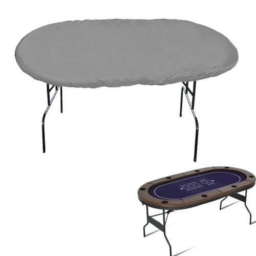 Housse table poker ovale - table,