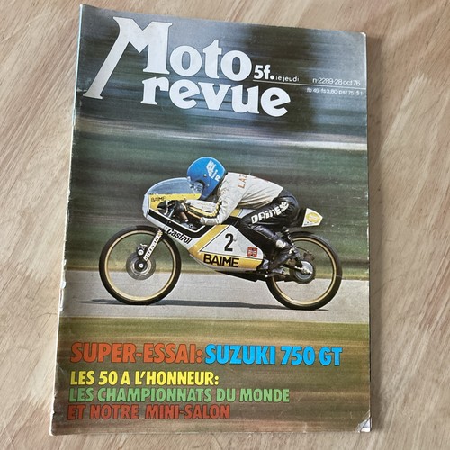 Magazine moto revue 1976 - moto,