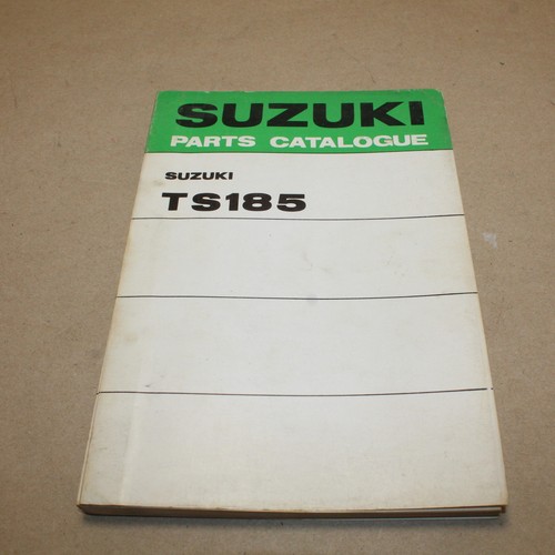 Parts list suzuki 185 1975 - parts,