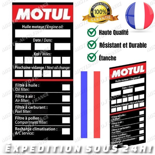 Autocollant entretien voiture - entretien,
