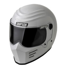 Simpson Outlaw Bandit "WHITE" Motorcycle Helmet - Snell Rated - All Sizes
