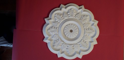 Rosace plâtre moulage - rosace,