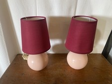 Pair of old bedside lamp DE