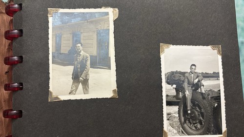 Lot album photos - lot, militaires