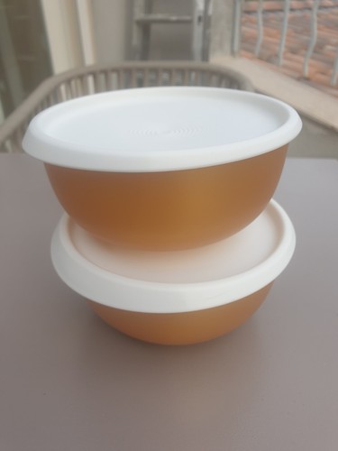 Lot bols pop tupperware - or,
