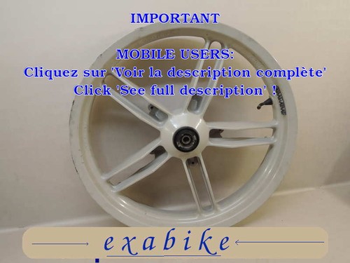 Roue avant pour mbk power - roue,