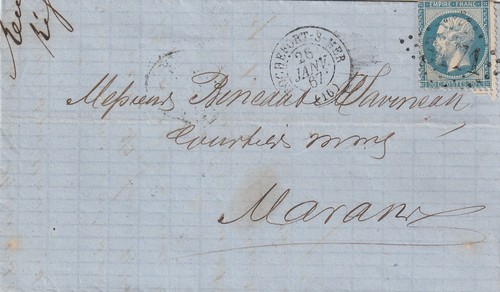 Lettre rochefort sur - sur, à