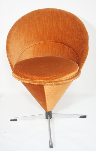 Chaise cone vintage verner - chaise,