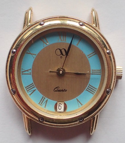 Montre dame dorée mouvement - montre,