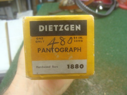 Dietzgen pantograph 1880 21 - pantograph, |