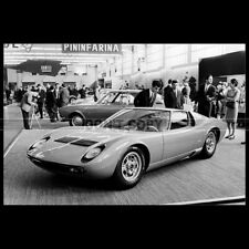 Photo A.035759 LAMBORGHINI MIURA P400 1966 MOTOR SHOW