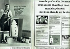 Advertising 120 1963 Chaffoteaux & Maury Wall Mounted Gas Boiler (2p