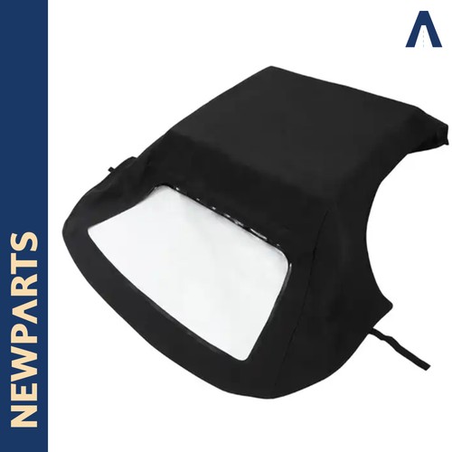 Capote noire avec fenêtre - noire,
