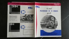 BROCHURE prospectus TRACTEUR