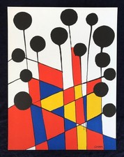 Alexander Calder BALLOONS Lithograph Limited Edition Abstract Art