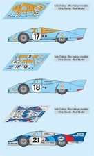 Décal Porsche 917 LH Le Mans