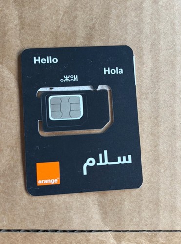 Orange carte sim marocaine - orange,