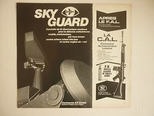 3/1971 PUB FN ARMES DE GUERRE HERSTAL CARABINE CAL 5,56 / CONTRAVES SKYGUARD AD