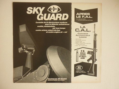 1971 pub armes de - fn, guerre