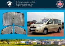 Stores Thermiques pour Camping-car Peugeot Expert Tepee 07-16 Ensemble frontal
