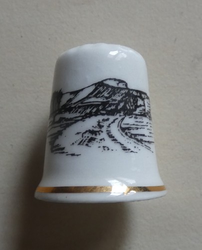 Dé coudre porcelaine - dé, à