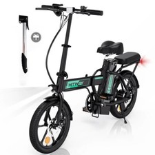 Vélo Assistance Electrique 16" E-Bike Pliable Batterie Amovible 36V/8 4Ah 25Km/h