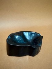 cendrier bois ebene ancien