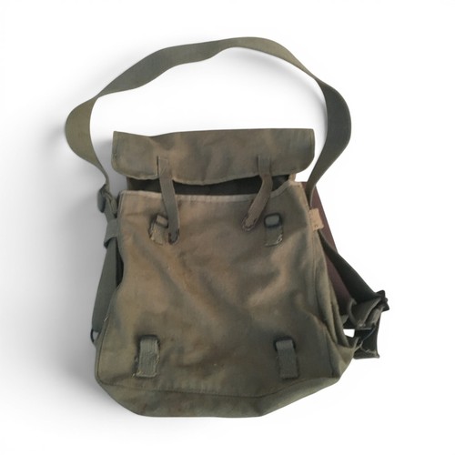 Ancien sac musette armée - ancien,