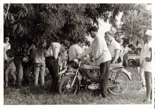 Ancienne photographie rallye - photographie,
