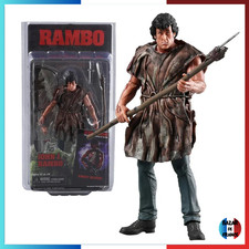 ✅ Figurine NECA Style John J. Rambo 16 cm - Premier Sang avec cape