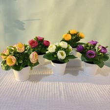 Bonsaï Rose Artificielle 16cm