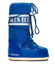 NEW Technica Original Moon Boot Icon Waterproof Pull On Boots Blue US 10/11.5