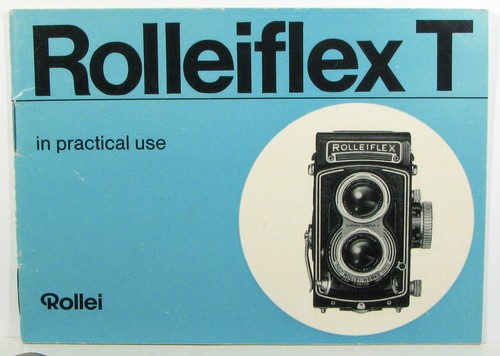 Rolleiflex instruction book - rolleiflex,