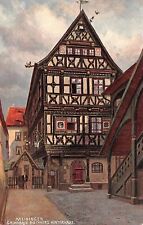 Grumbach Buechner's Hinterhaus À Meiningen, Thuringe, Carte Postale AK