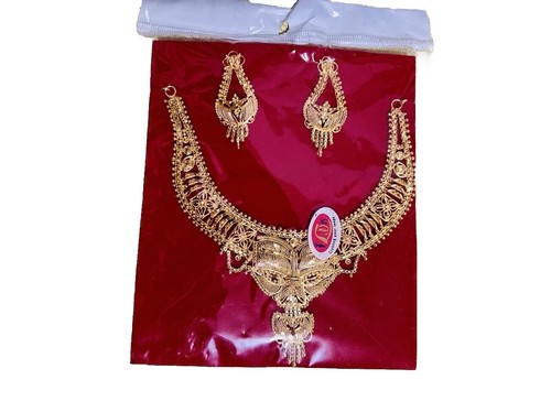 Ensemble bijoux plaqué - ensemble,