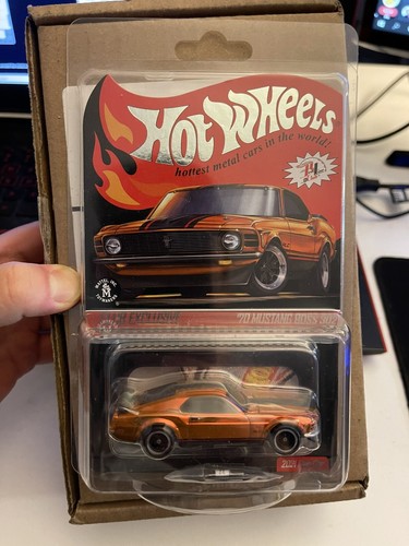 Hot wheels rlc ford mustang - hot, 70
