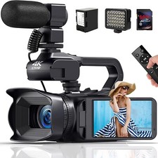 Caméscope 4K Caméra Vidéo