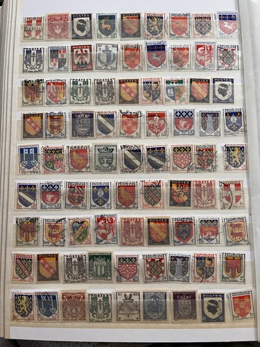 Vintage french stamp lot - vintage,