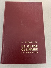 Auguste Escoffie Guide Culinaire, Auguste Escoffier, Kochbücher. Livre Cuisine