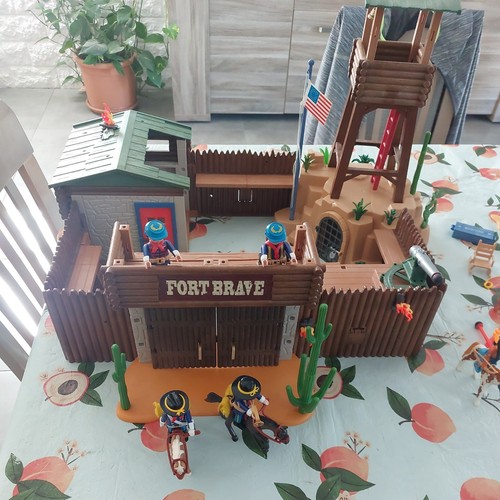 Playmobil western fort brave - playmobil,