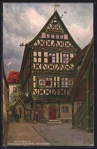 Carte postale meiningen - carte,