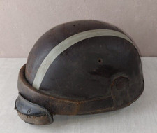 Ancien casque de moto bol