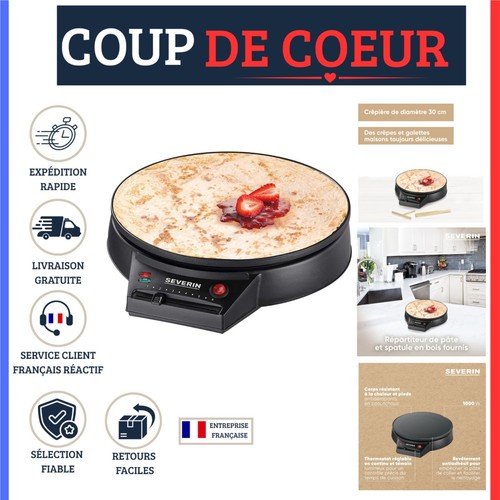 Severin 2198 crêpière - severin, cm