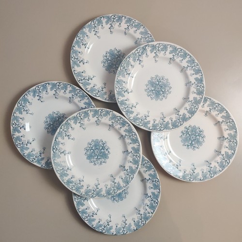 Assiettes plates décor néva - assiettes,