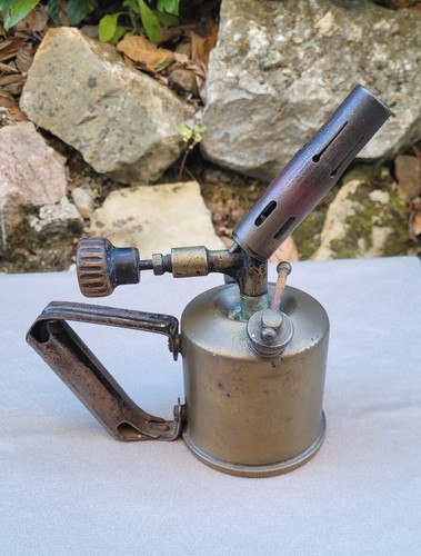 Ancienne lampe souder - ancienne,